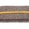 Handytasche Filz gelbes Gummiband