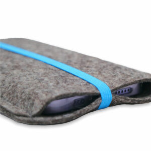Handytasche blaues Gummiband 5469