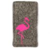 Handytasche Filz Flamingo