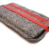 Handytasche mit Wunschtext rot