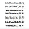 Schriftarten Handytaschen
