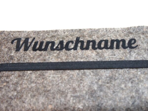 Handytasche Wunschtext schwarz DSC00237