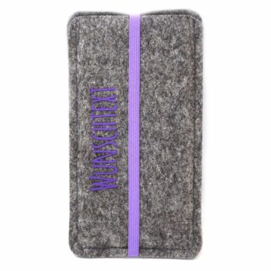 Handytasche mit Text