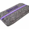 Handytasche mit Namen lila 0923