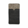 Handytasche Filz Kork schwarz_1761