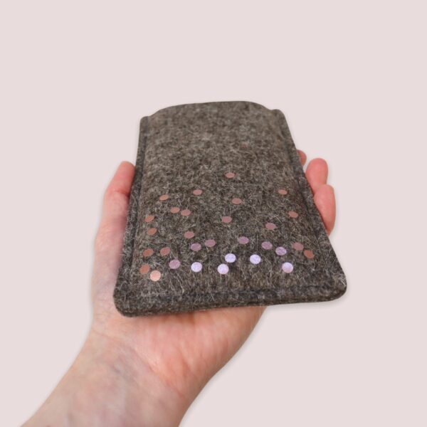 Handytasche mit Punkten