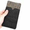 Handytasche Kork schwarz 1763 1