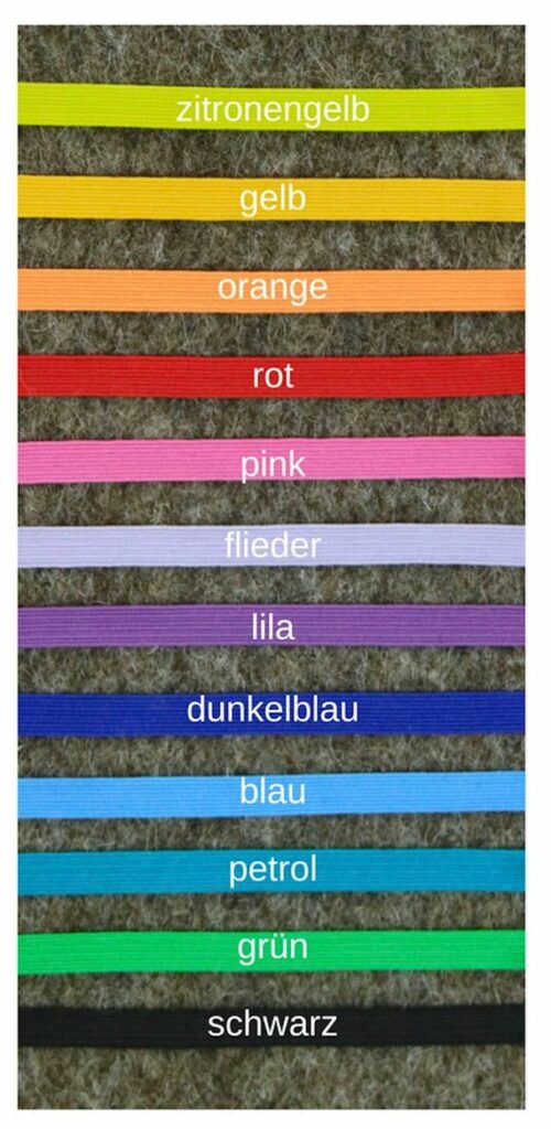 Tablet-Hülle aus Filz mit Gummiband