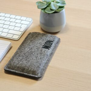 Handgemachte Handytaschen Filz moin 6233