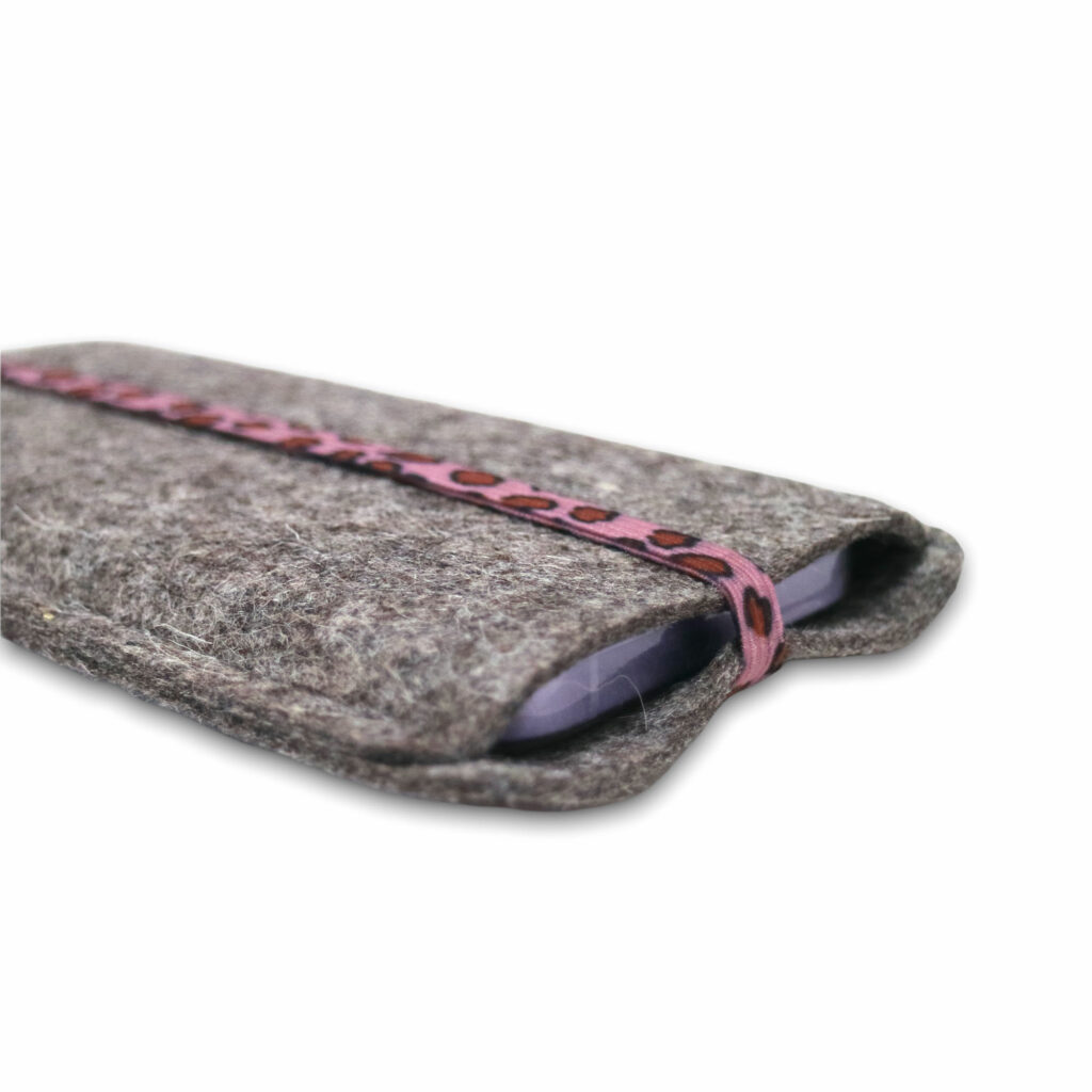 Handytasche nach Maß altrosa
