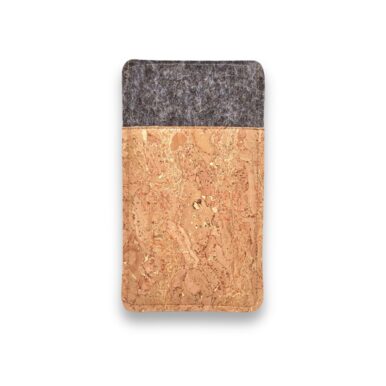 Kork Handyhülle mit goldfarbenem Muster, für Fairphone 5