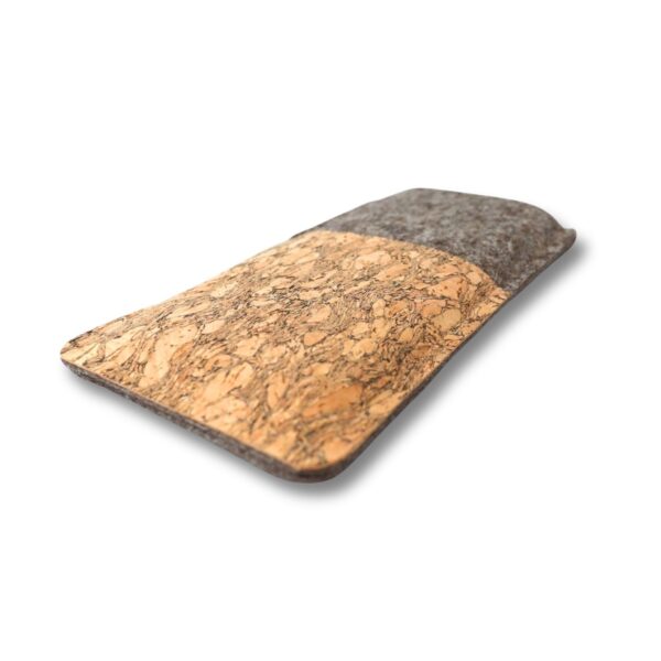 Handytasche aus Kork und Filz