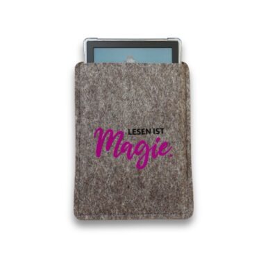 Hülle für Kindle Paperwhite aus Filz “Lesen ist Magie“ – Bild 7