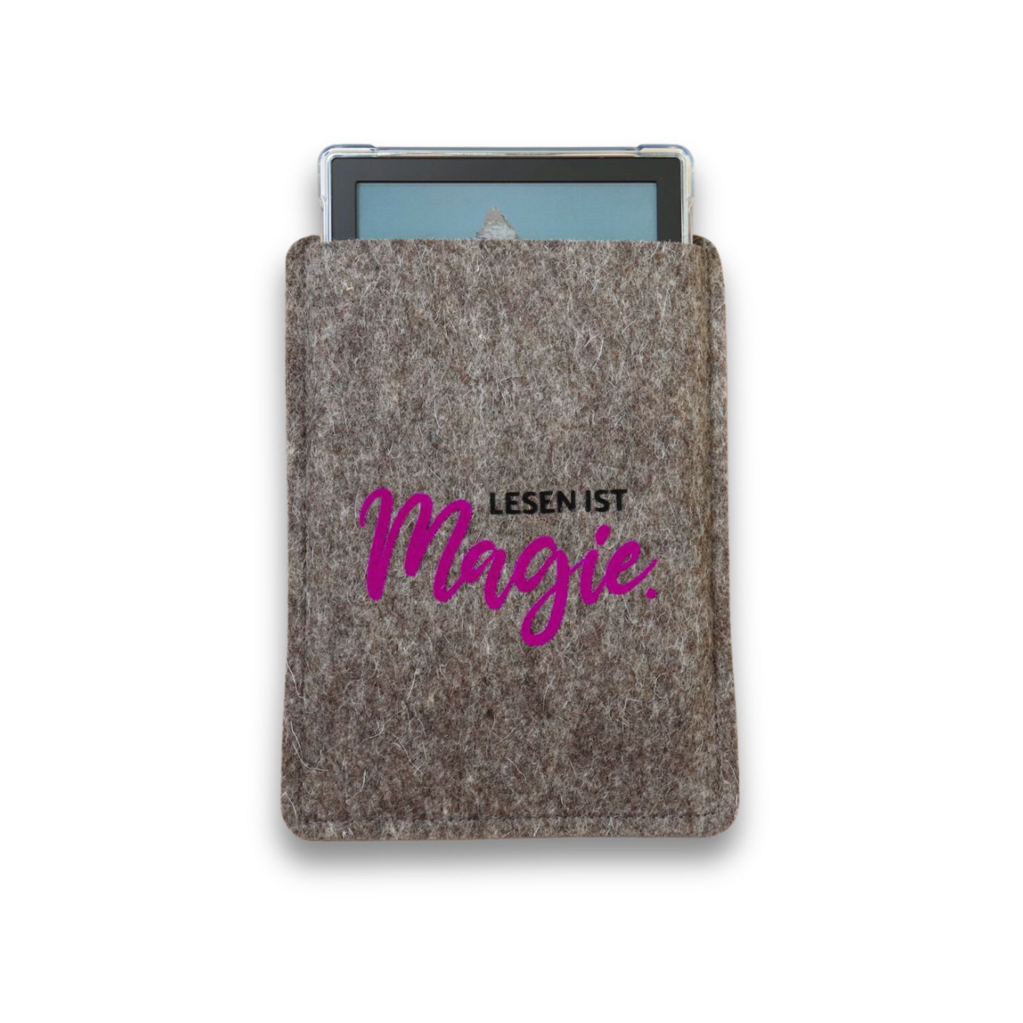 Hülle für Kindle Paperwhite aus Filz “Lesen ist Magie“ – Bild 7